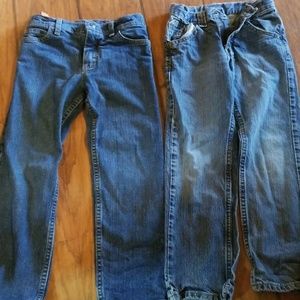 Size 7 wranglers boys jeans